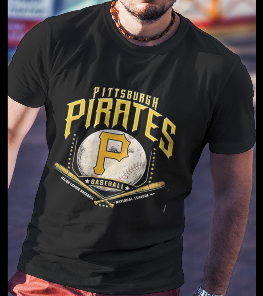 Pittsburgh Pirates Major League Baseball National League City Connect T-Shirt
