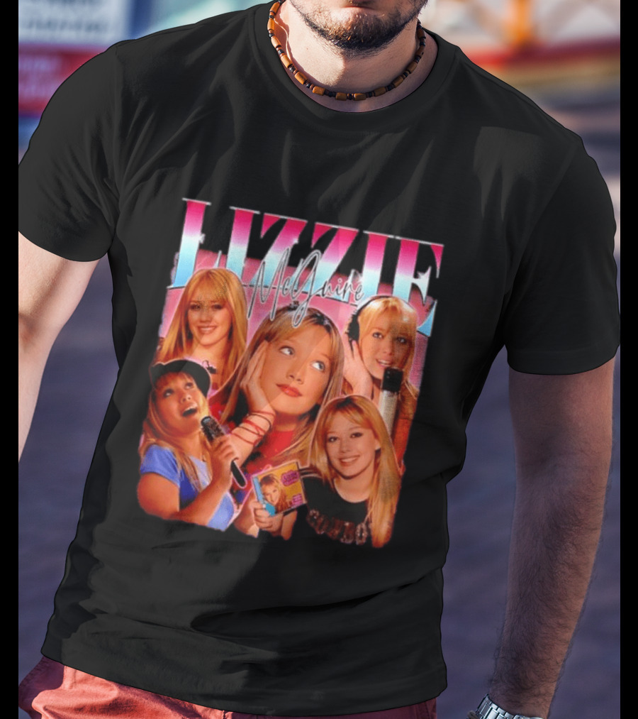 Lizzie McGuire Hilary Duff Disney Channel Nostalgia 90s T-Shirt