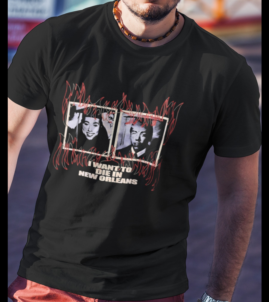 I Wanna Die In New Orleans Suicideboys Faces Flames T-Shirt