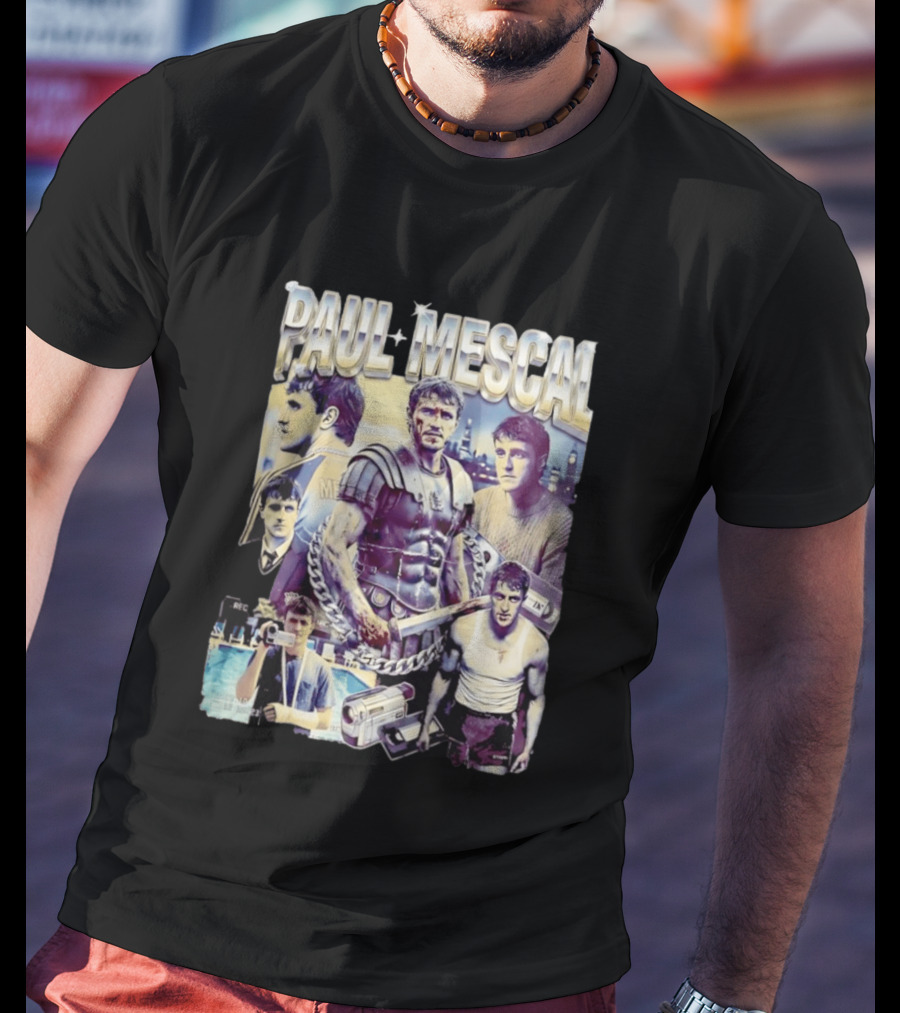 Paul Mescal Gladiator Aftersun Actor Film T-Shirt