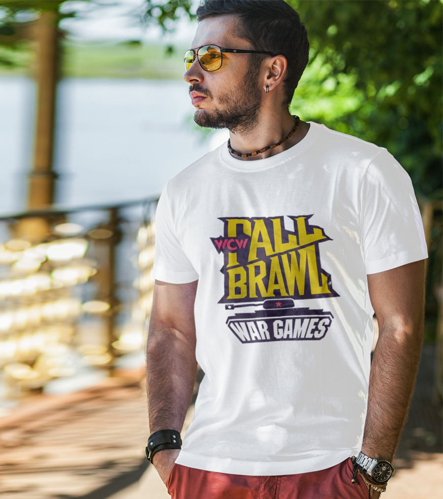 WCW Fall Brawl War Games Tank T-Shirt