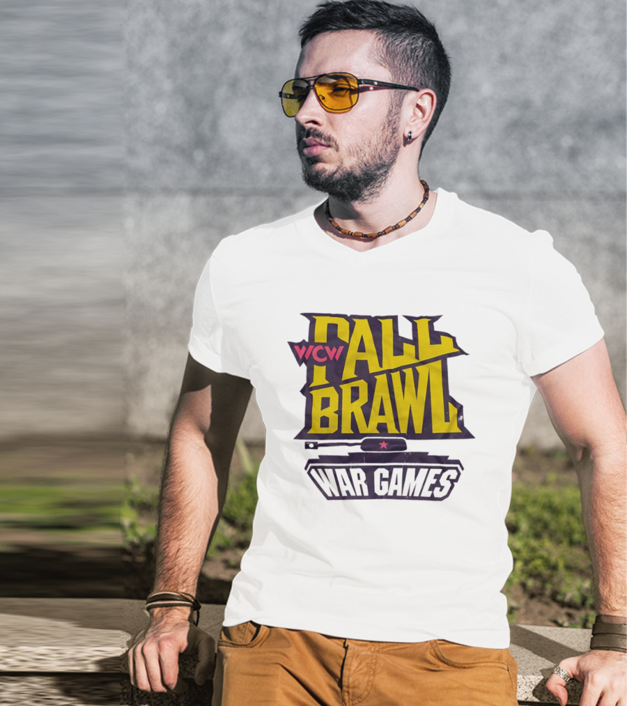 WCW Fall Brawl War Games Tank T-Shirt