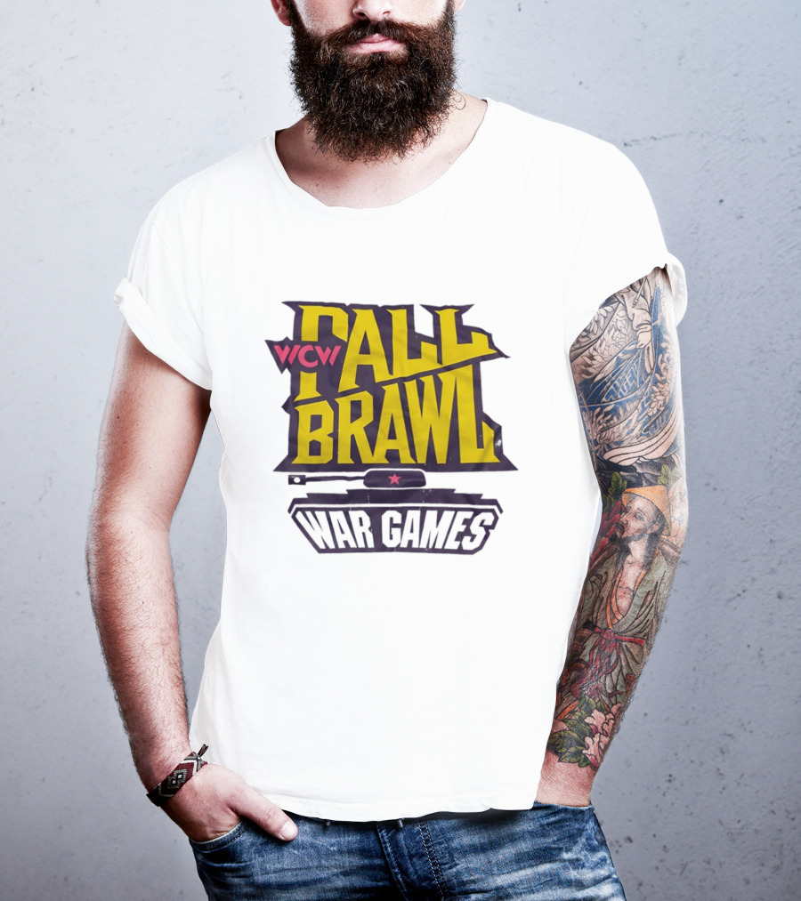 WCW Fall Brawl War Games Tank T-Shirt