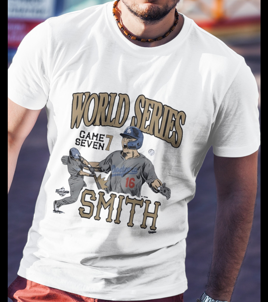 World Series Smith Dodgers Game Seven 2026 Homage T-Shirt