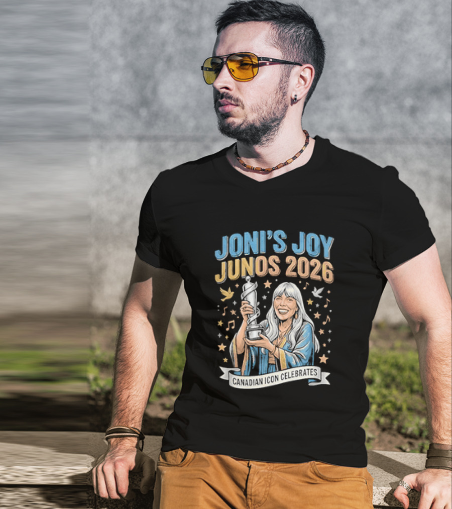 Joni's Joy Junos 2026 Celebration Of Music T-Shirt