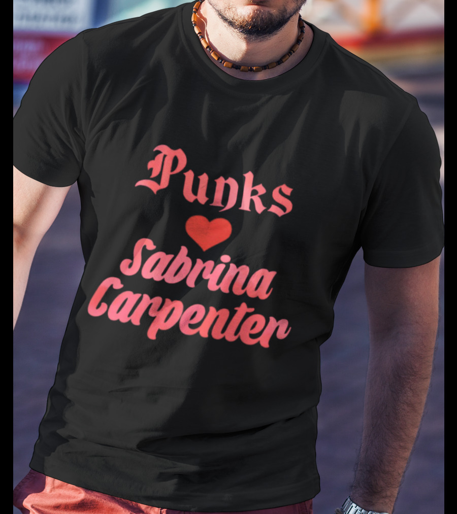 Punks Heart Sabrina Carpenter T-Shirt