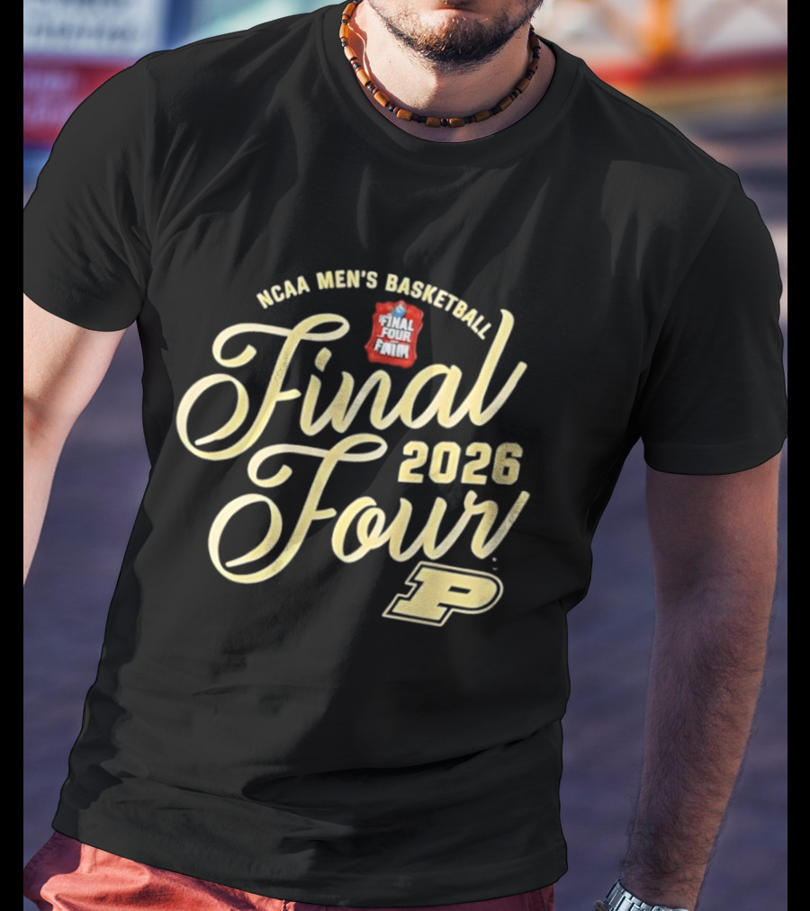Purdue Boilermakers NCAA Men's Basketball Final Four 2026 T-Shirt