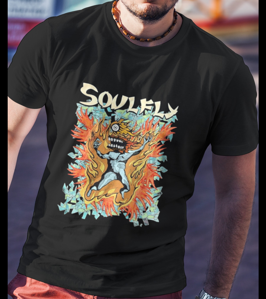 Soufly Gor Gor Strikes Back Tour 2026 Storm The Gates Fire Figure T-Shirt