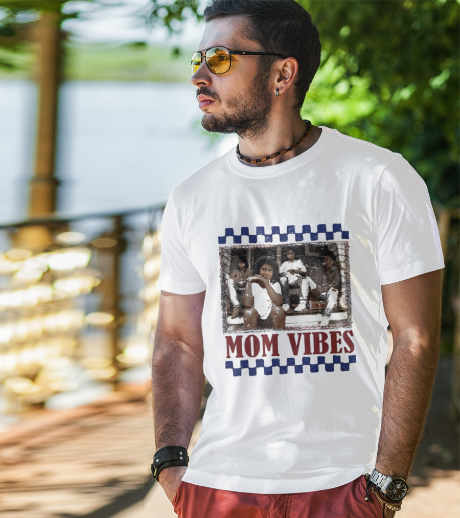 Mom Vibes Retro Mother's Day Family T-Shirt