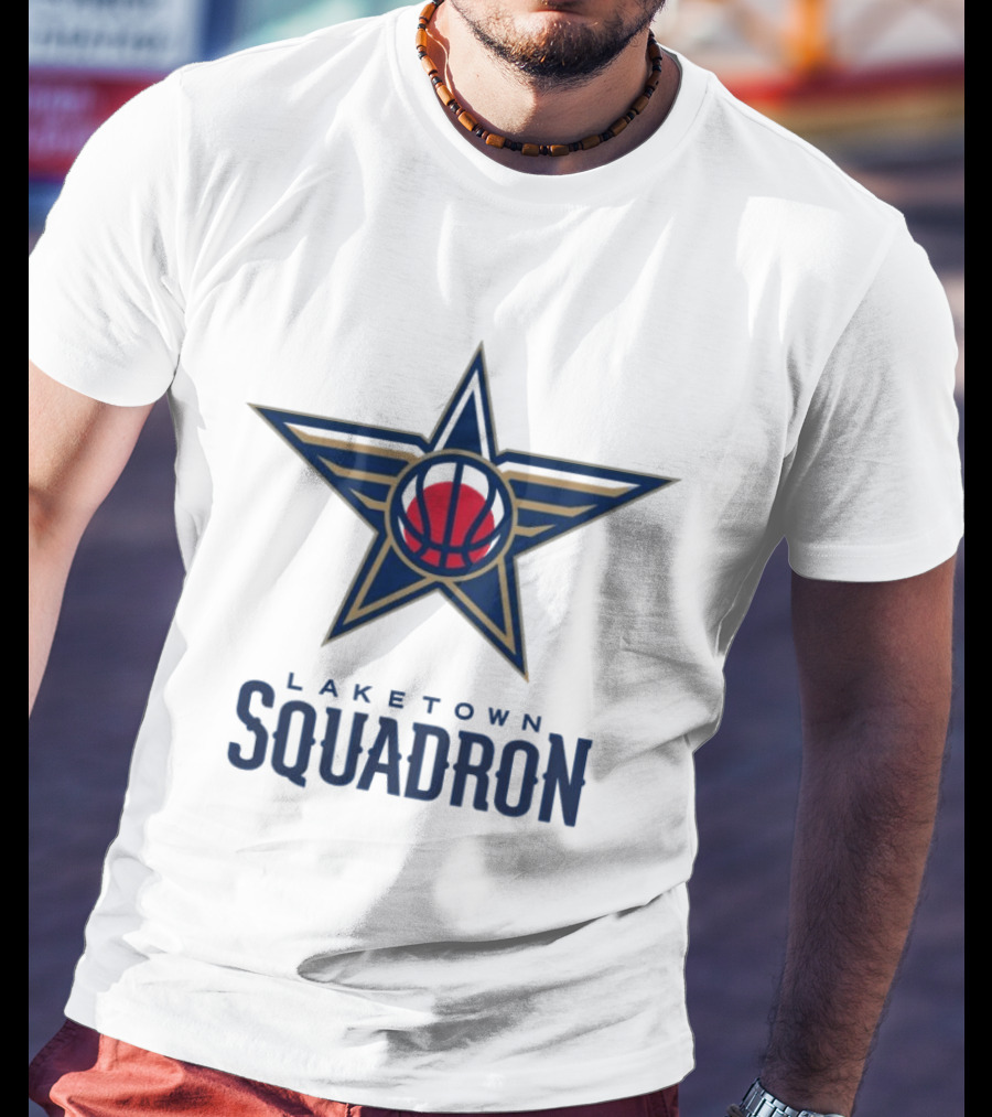 New Orleans Pelicans Laketown Squadron 2026 Star Basketball T-Shirt
