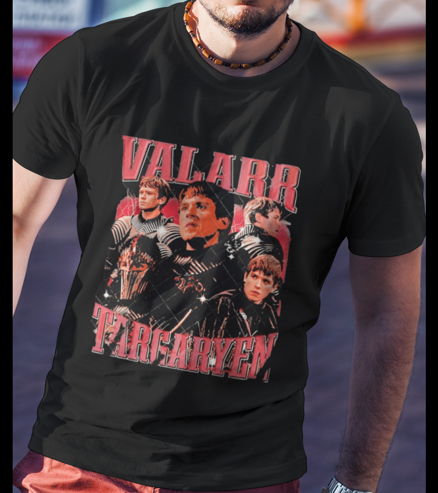 Valarr Targaryen Aegon Rightful Heir Fantasy Saga T-Shirt