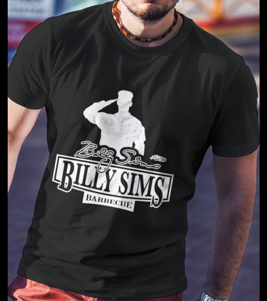 Billy Sims Barbecue T-Shirt