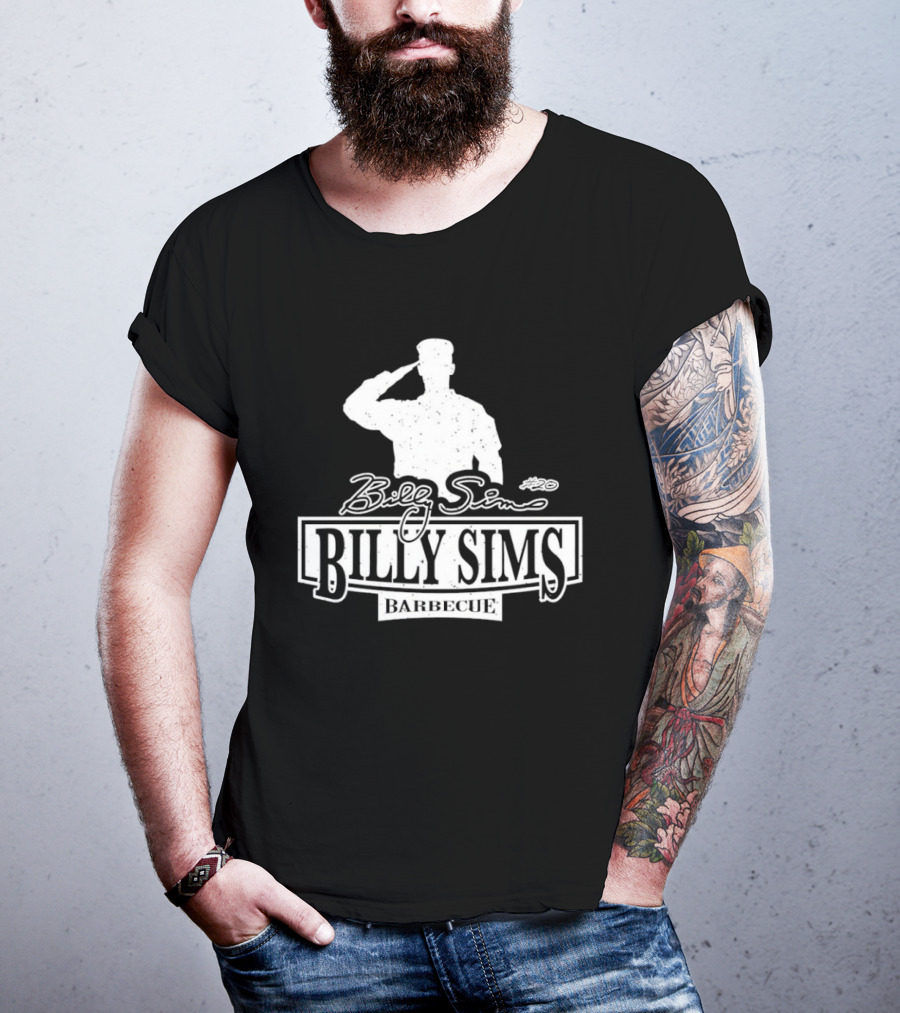 Billy Sims Barbecue T-Shirt