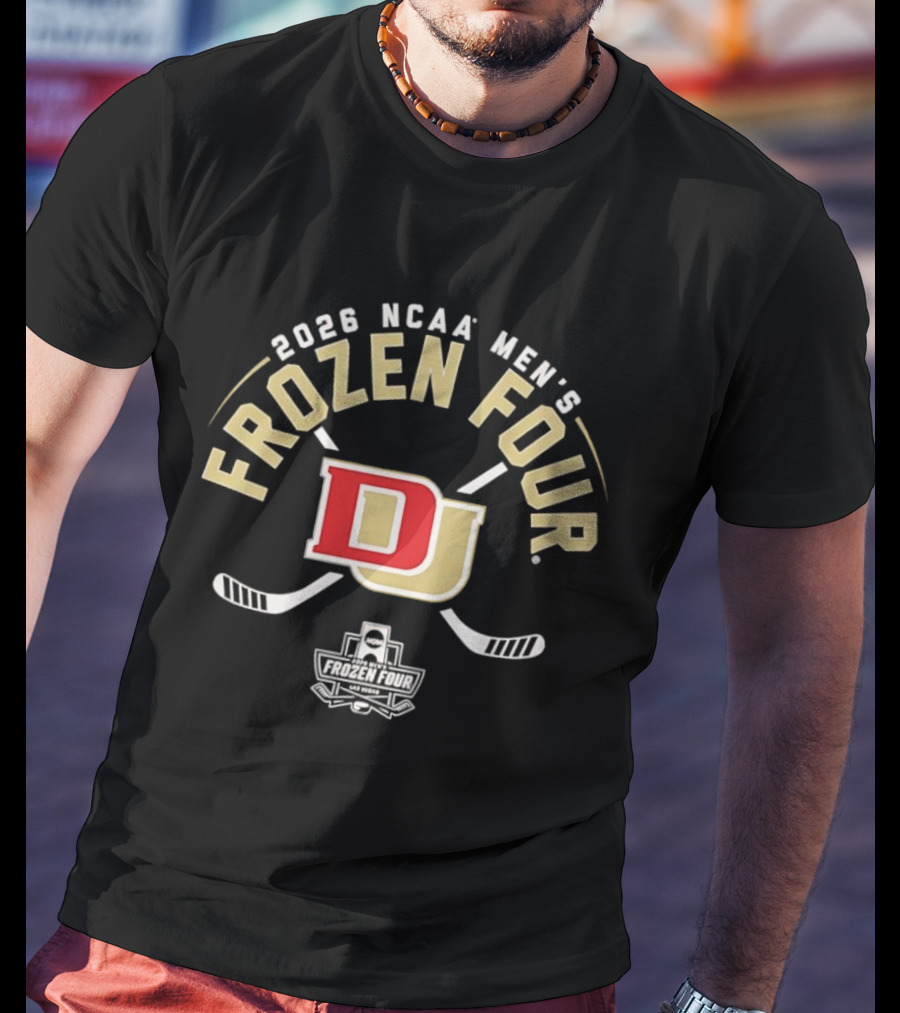2026 NCAA Men's Frozen Four DJ Hockey Tournament T-Shirt