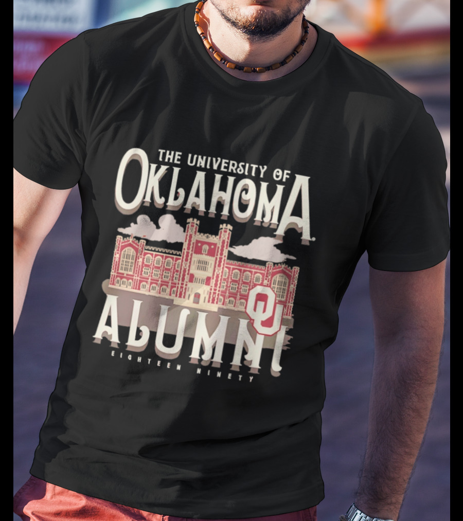 The University Of Oklahoma Alumni Oklahoma Sooners Eighteen Ninety T-Shirt
