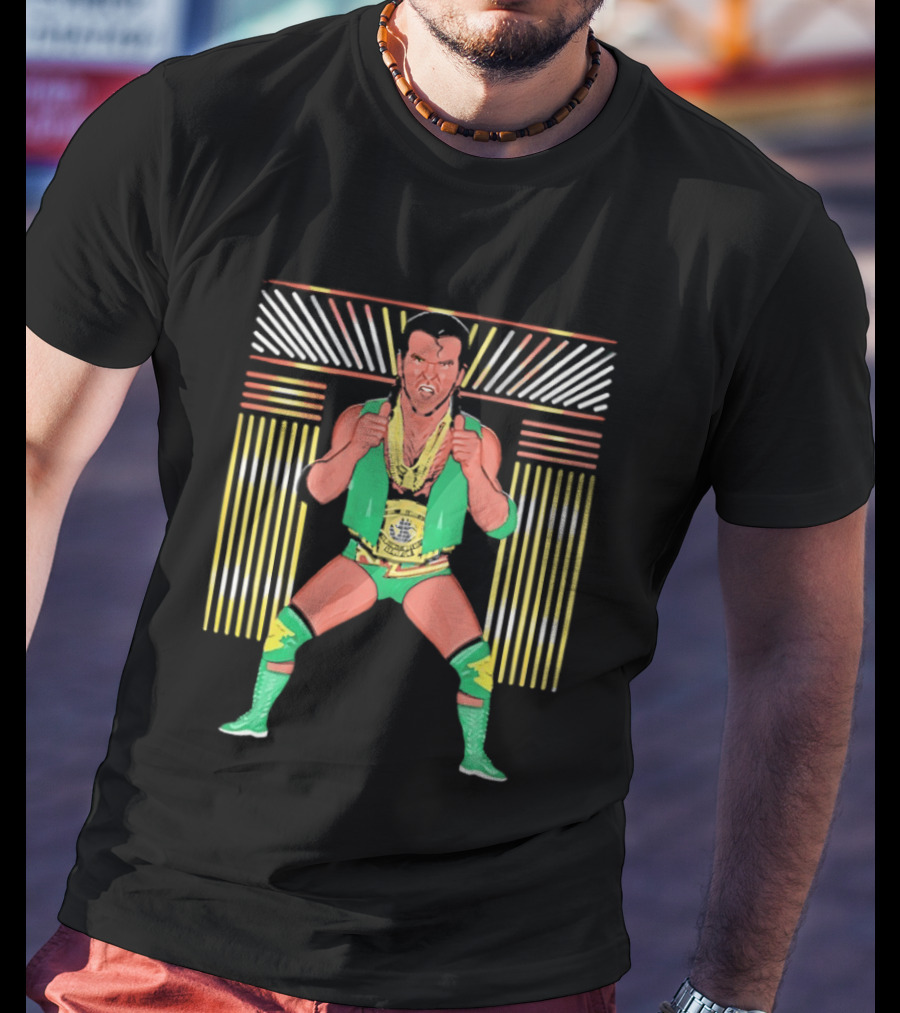 Razor Ramon Say Hello To The Bad Guy Wrestler Entrance WWF T-Shirt