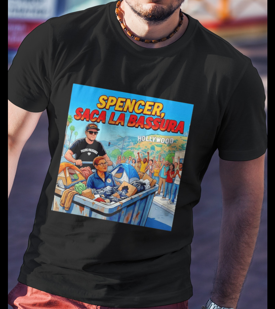 Spencer Saca La Bassura Pacific Palisades Hollywood Scene T-Shirt