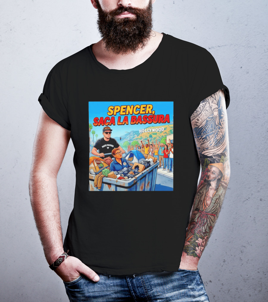 Spencer Saca La Bassura Pacific Palisades Hollywood Scene T-Shirt