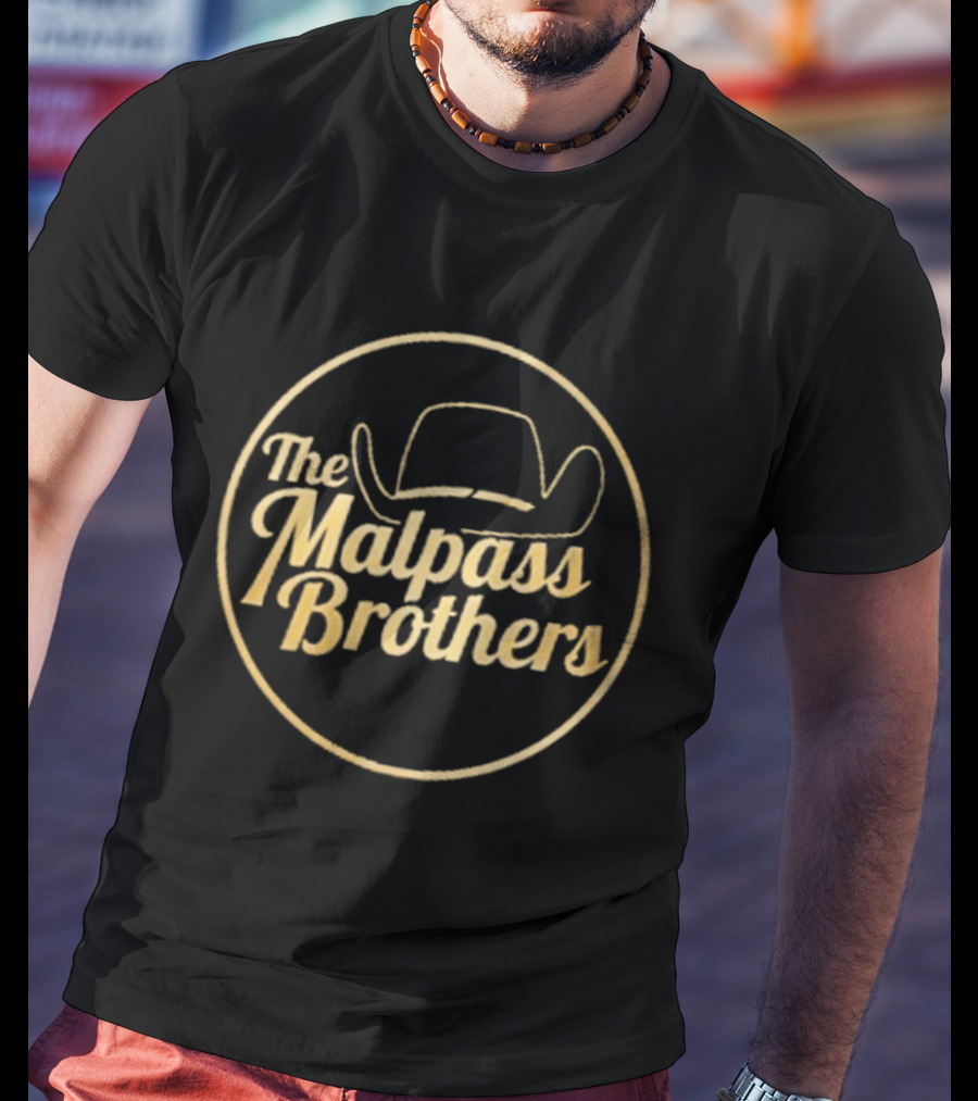 The Malpass Brothers Cowboy Hat Circle T-Shirt