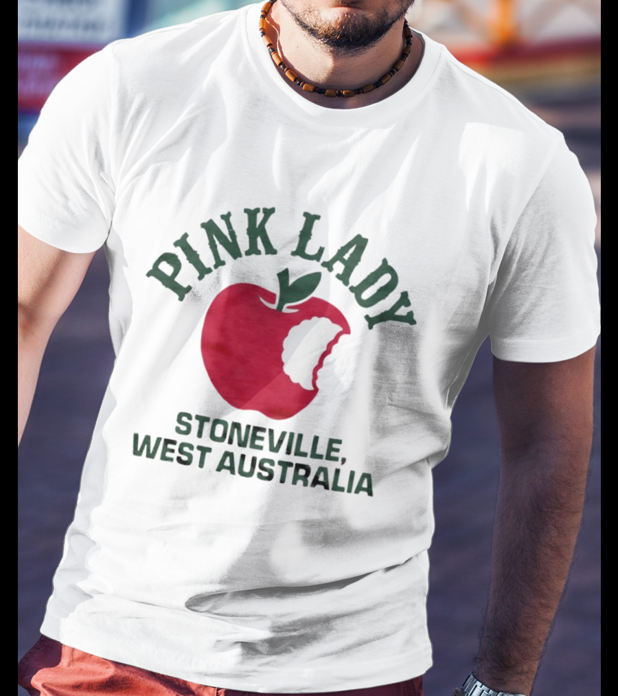 Pink Lady Apple Stoneville West Australia Bite Mark T-Shirt