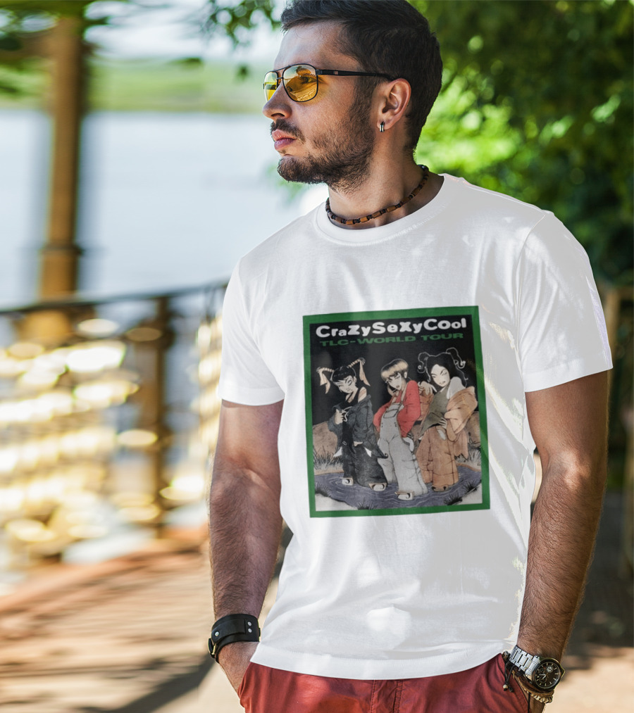 TLC CrazySexyCool World Tour 1995 T-Shirt