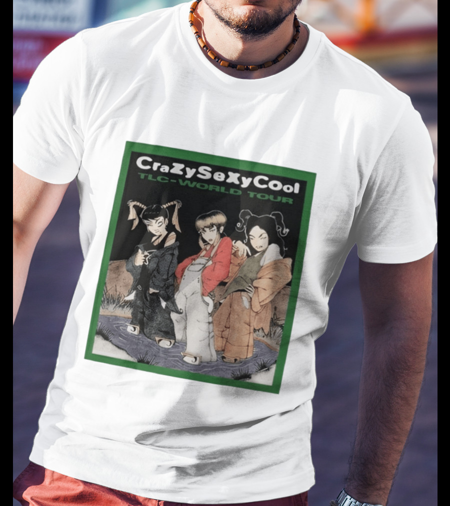TLC CrazySexyCool World Tour 1995 T-Shirt