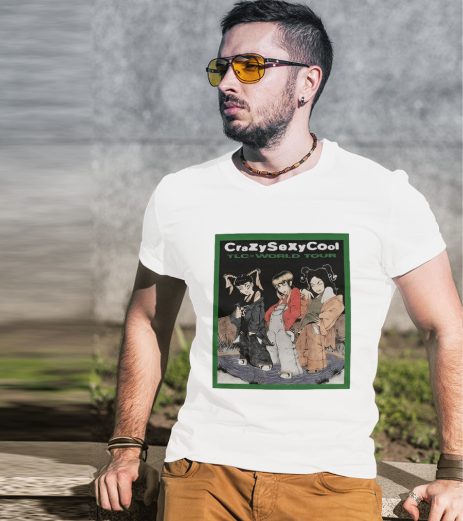 TLC CrazySexyCool World Tour 1995 T-Shirt