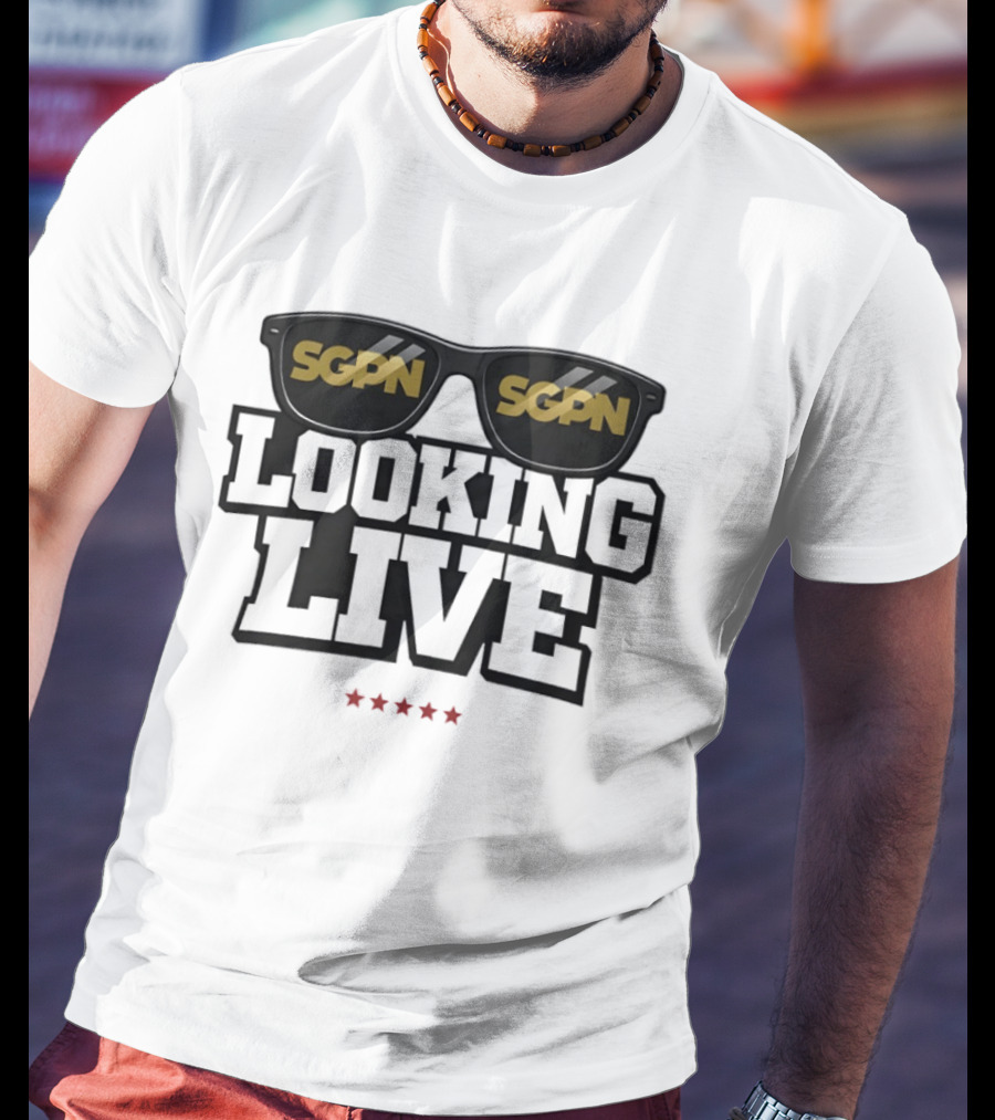SGPN Looking Live Sunglasses Stars T-Shirt