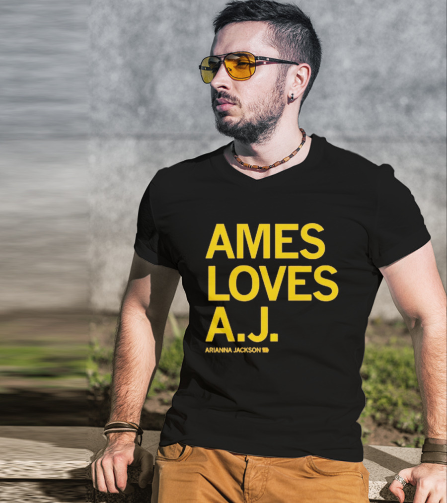 Ames Loves A J Arianna Jackson T-Shirt