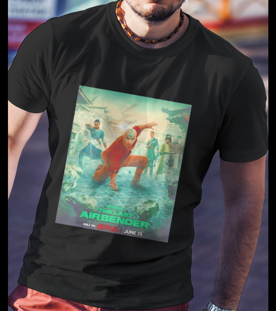 Avatar The Last Airbender Coming June 25 On Netflix T-Shirt