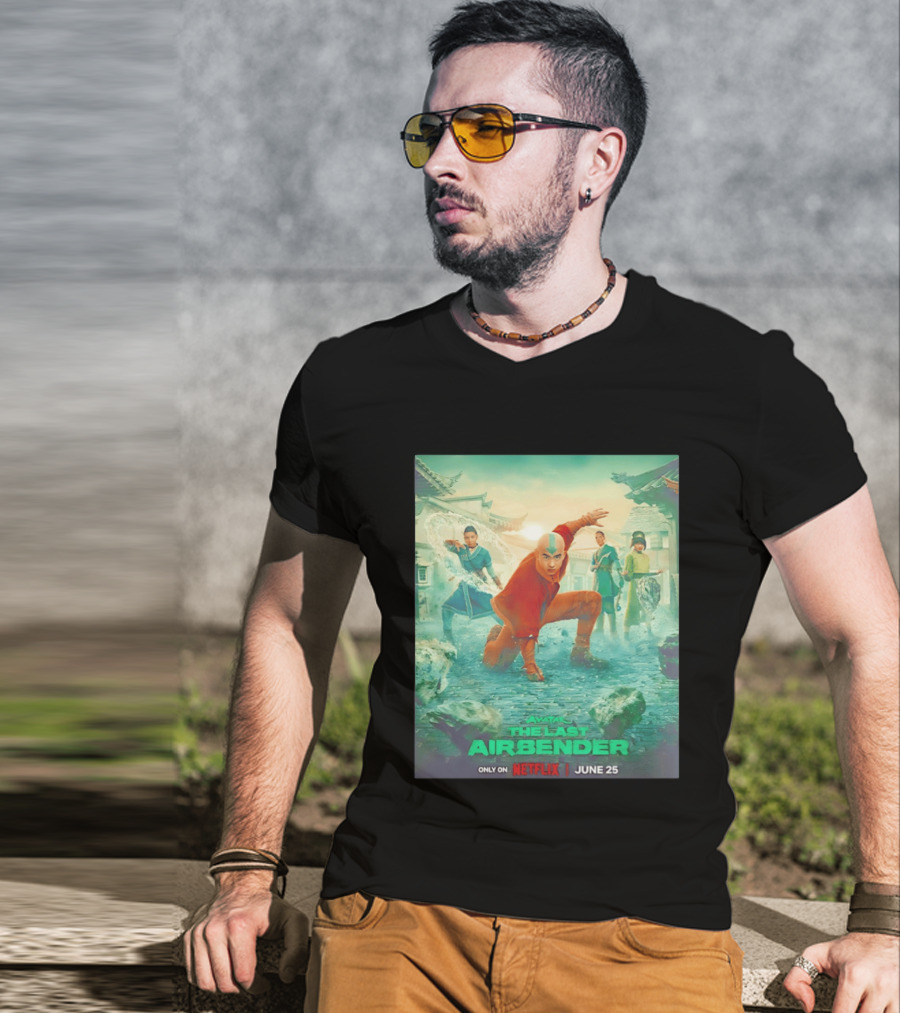 Avatar The Last Airbender Coming June 25 On Netflix T-Shirt