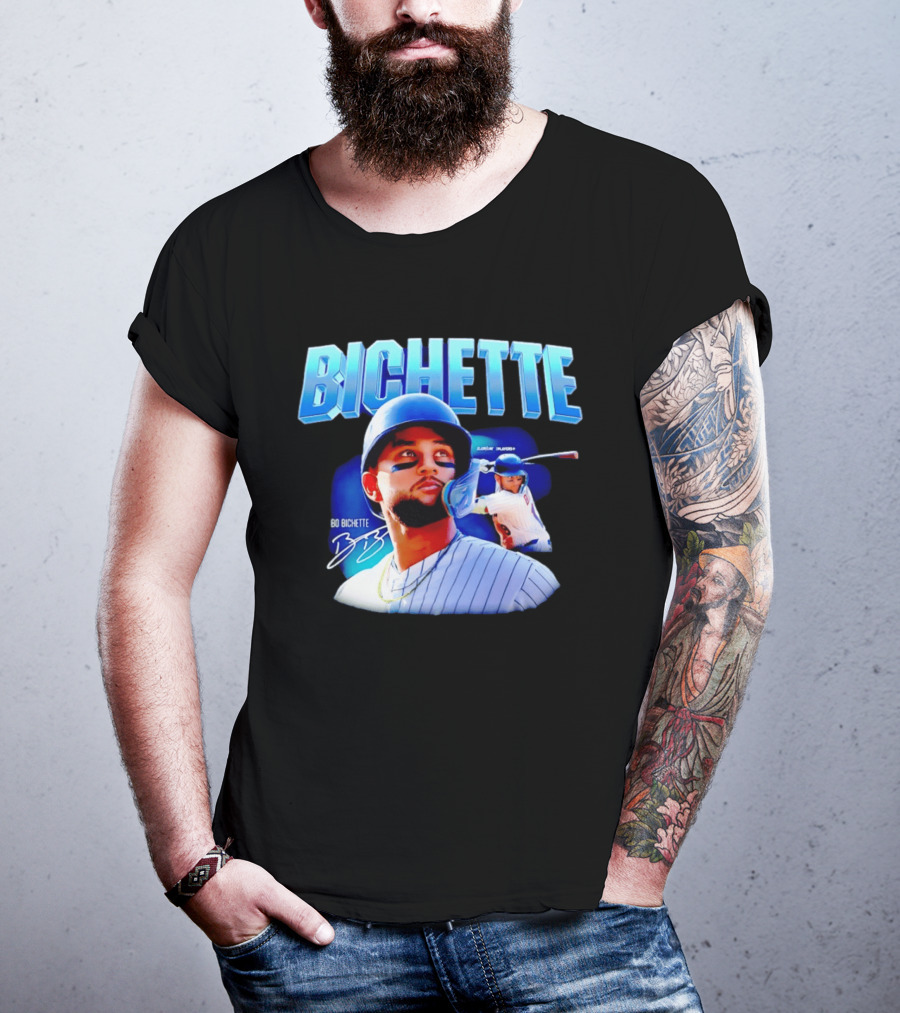 Bichette Bo Bichette Baseball Player Blue Jersey Athletic Gear T-Shirt