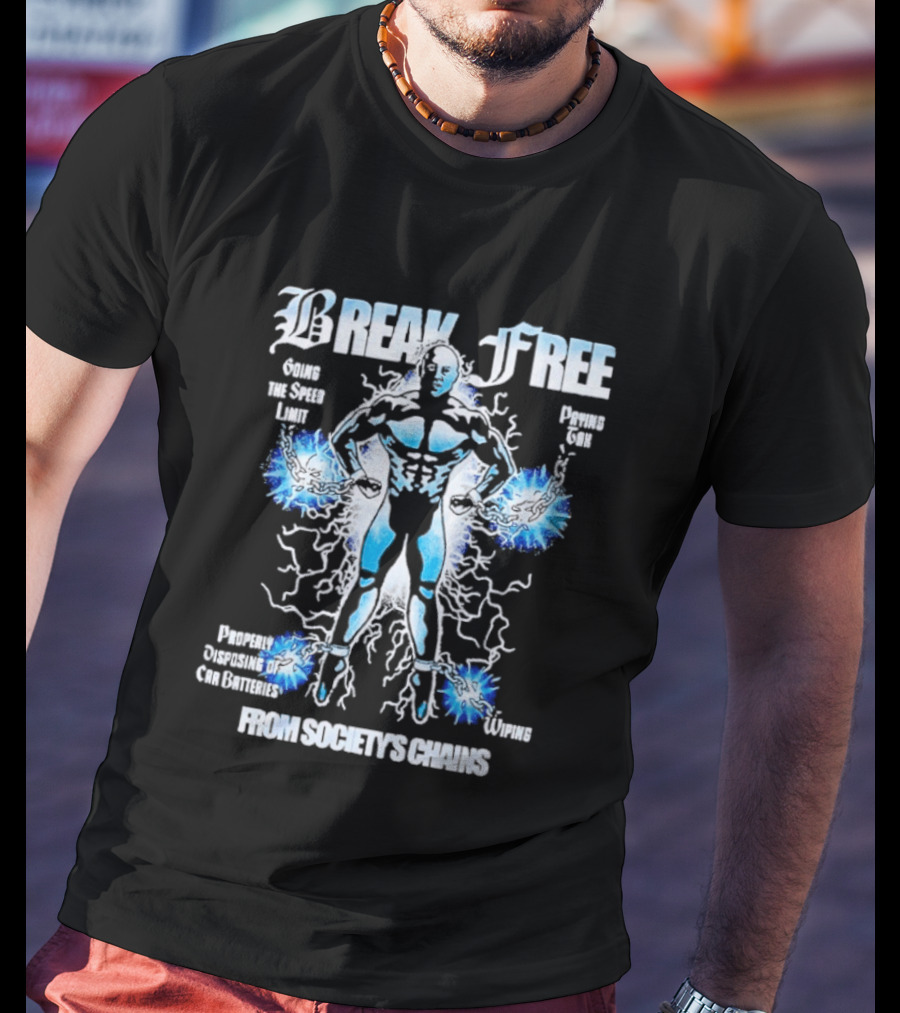 Empowered Break Free From Society's Chains Unleash Hidden Power T-Shirt