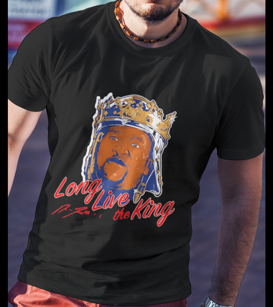 Long Live The King Jose Ramirez Cleveland Guardians MLB Baseball T-Shirt