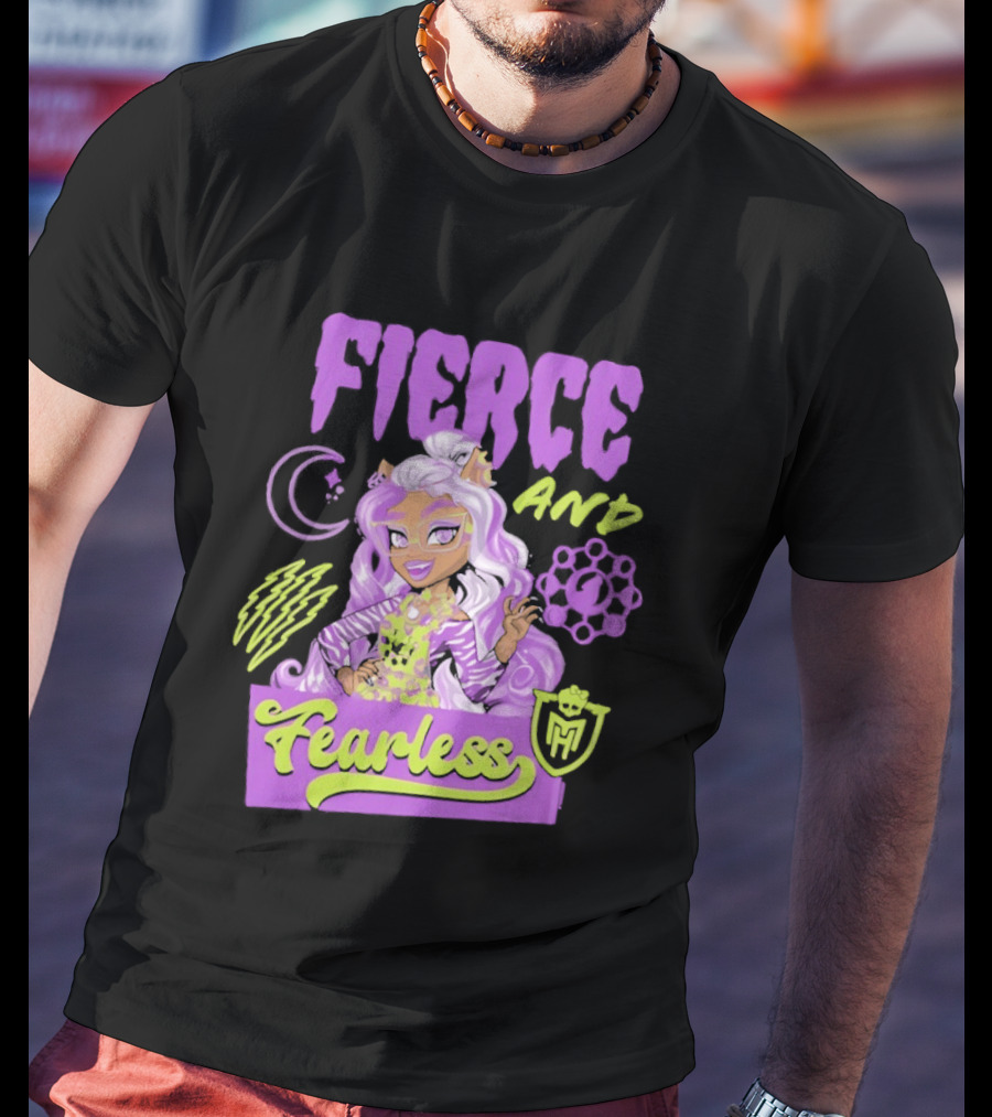 Fierce And Fearless Clawdeen Wolf Monster High T-Shirt
