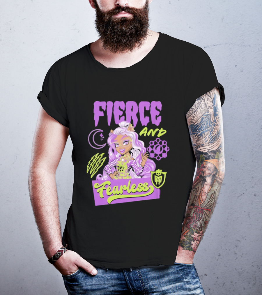 Fierce And Fearless Clawdeen Wolf Monster High T-Shirt