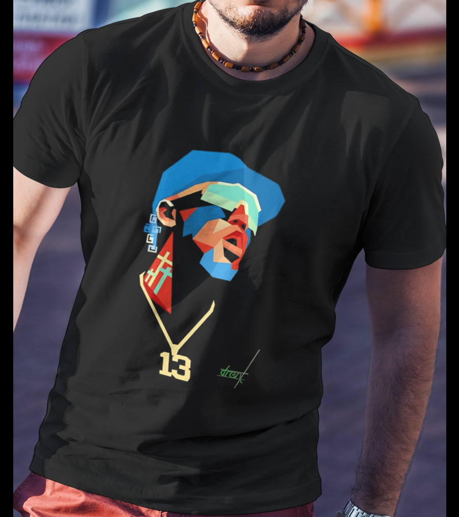 Ronald Acuna Jr 13 Atlanta Braves WPAP Pop T-Shirt