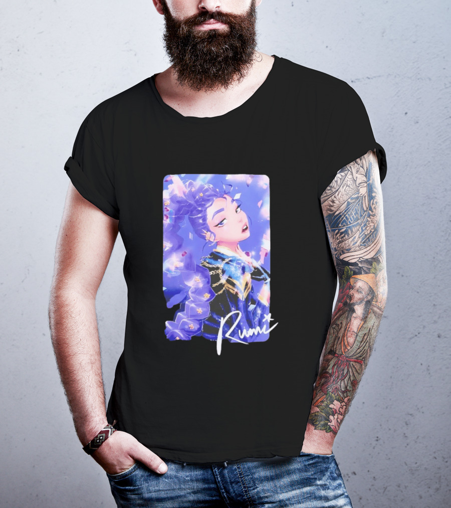 Rumi KPop Demon Hunters HUNTR X Anime T-Shirt