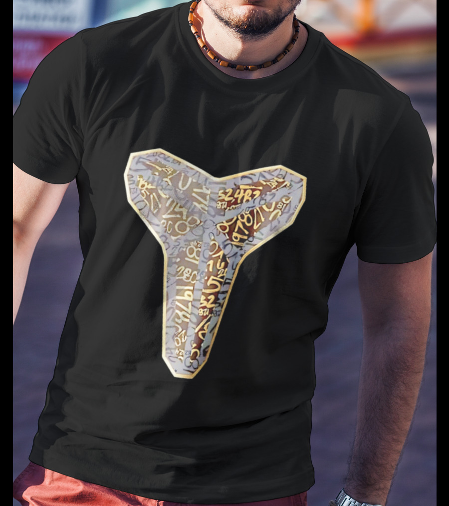 Kobe Bryant 24 8 Dri FIT Basketball Y Shaped Number T-Shirt
