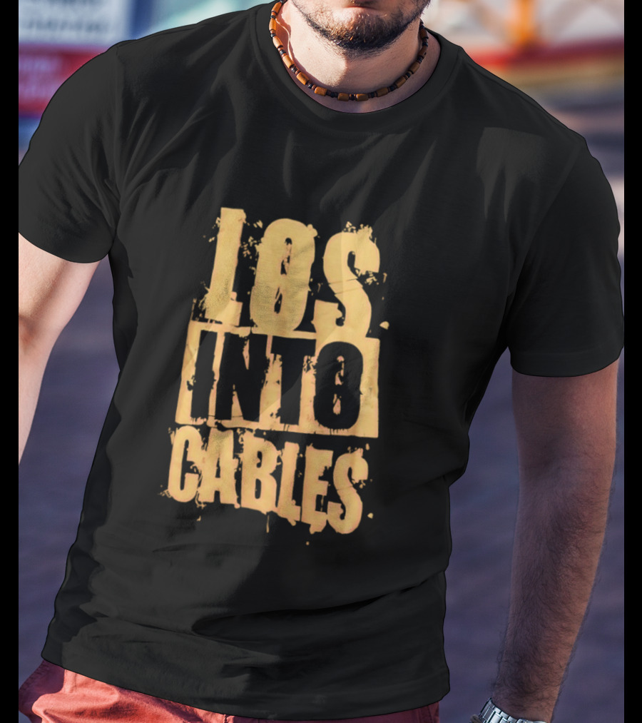Los Into Cables Grunge T-Shirt