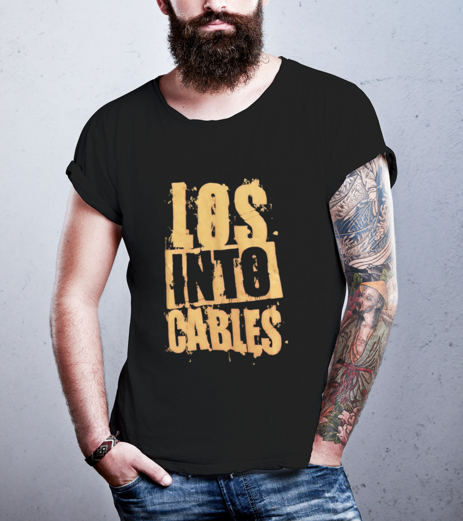 Los Into Cables Grunge T-Shirt