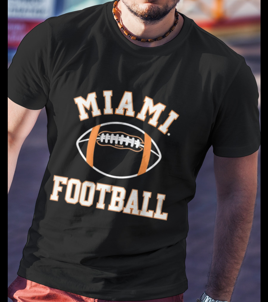 Miami Hurricanes Football Team Sports Fan Gear T-Shirt