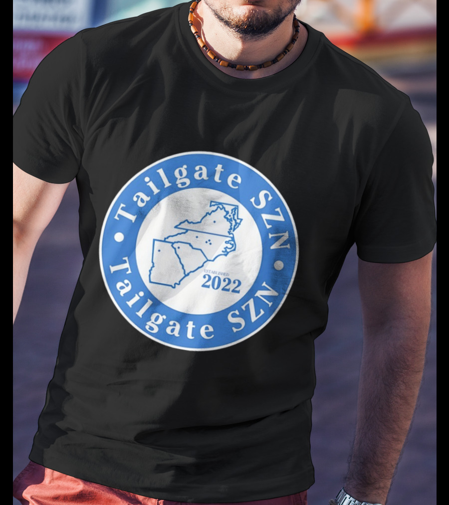 Tailgate SZN Established 2022 Map Circle T-Shirt