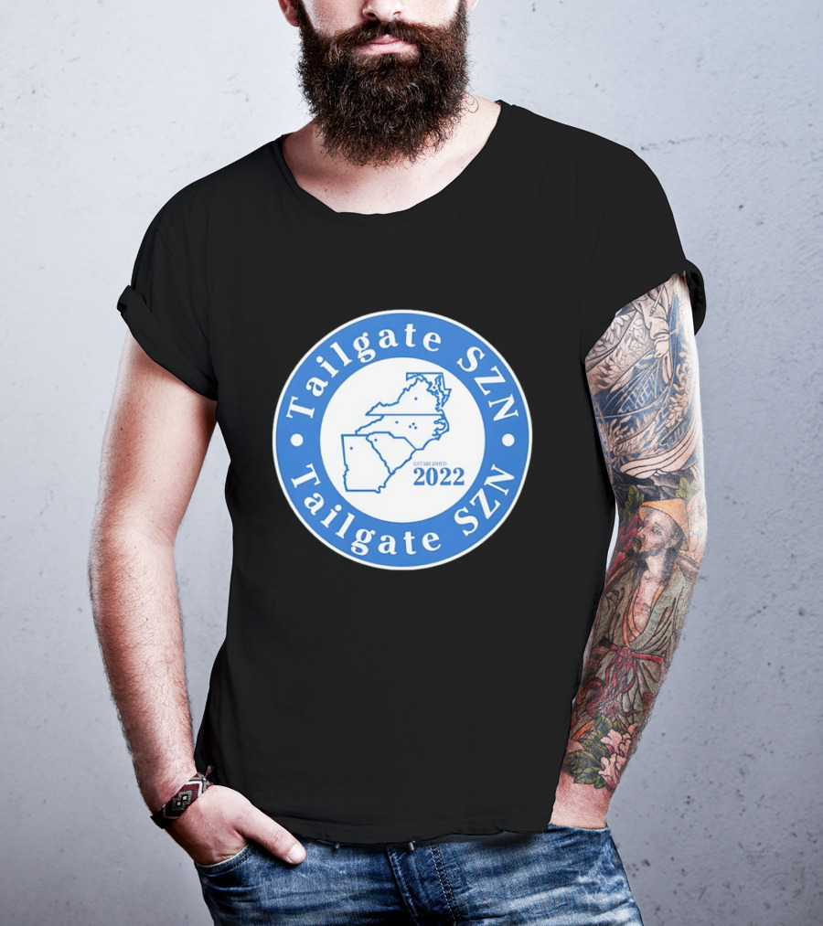 Tailgate SZN Established 2022 Map Circle T-Shirt