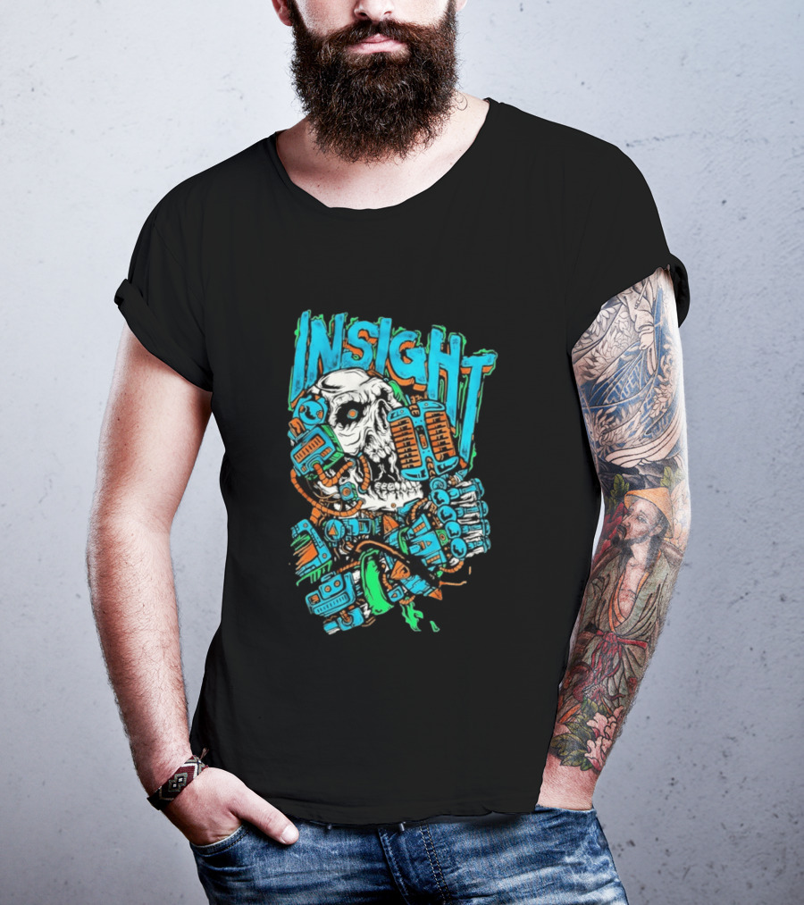 Insight Engine Skull Honda T-Shirt