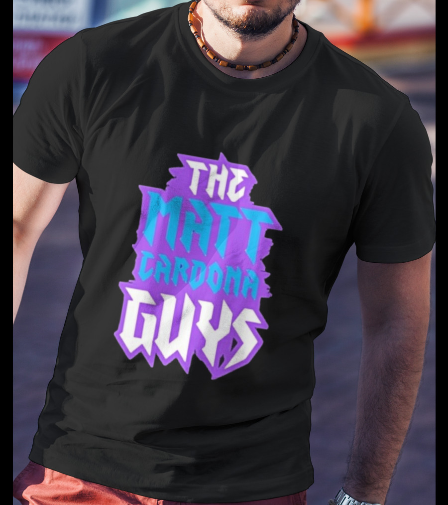 Matt Cardona Guys WWE Fan Merchandise T-Shirt