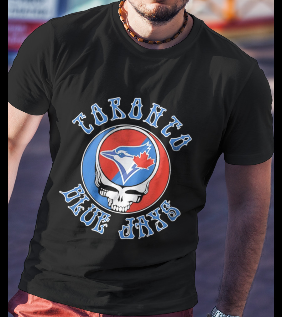 Toronto Blue Jays Grateful Dead Steal Your Face Mashup T-Shirt