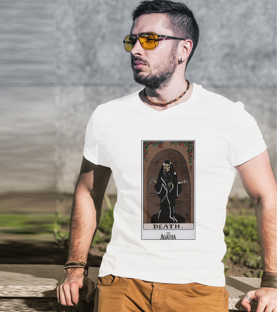 Death Tarot Card Marvel Agatha All Along T-Shirt
