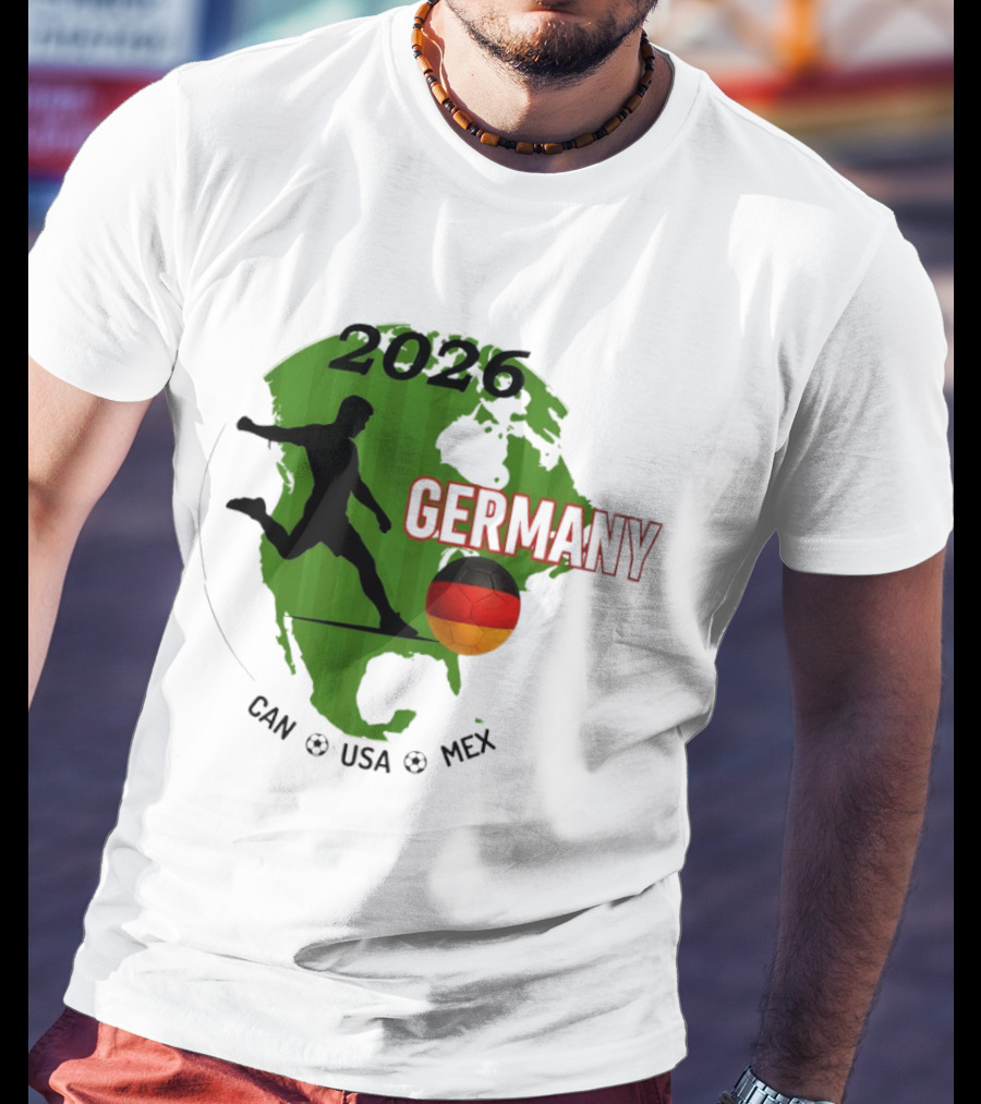 2026 Germany Football CAN USA MEX Soccer World Cup T-Shirt