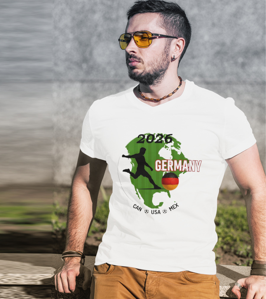 2026 Germany Football CAN USA MEX Soccer World Cup T-Shirt